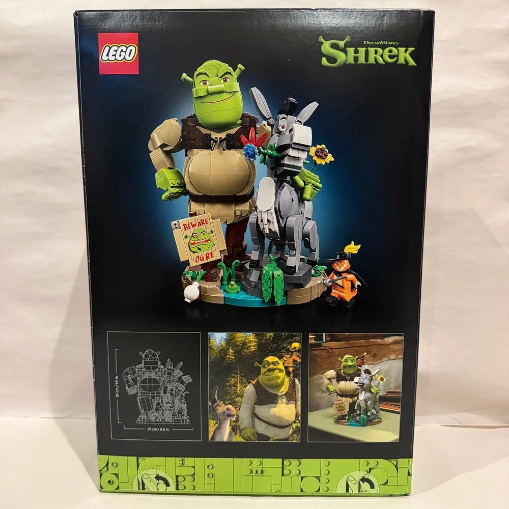 LEGO Icons Shrek Donkey & Puss in Boots 72423 1403 Pcs New Sealed NIB DreamWorks